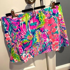 Lilly Pulitzer Madison Skort in Gumbo Limbo large